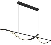Globo Lighting Violino lámpara colgante 1x24 W negro 67207-24