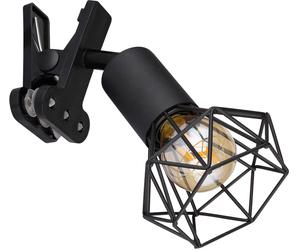 Globo Lighting Xara I lámpara de pared 1x40 W negro 54802SK