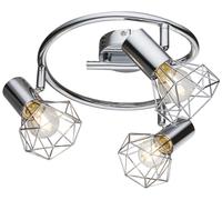 Globo Lighting Xara I lámpara de techo 3x40 W cromo 54802-3