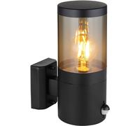 Globo Lighting Xeloo lámpara de pared para exteriores 1x60 W negro-ahumado 32014BSS