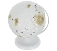 Globo Lunar Geográfico Giratorio de Hierro y Plástico para Aula