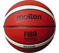 MOLTEN 2010 Deep Channel Basketball, Pelota Unisex Adulto, Tan/white (multicolor), Única