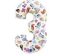 Globo número 3 de Bluey 66 cm