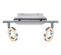 Globo ORELL LED-Strahler chrom, 2xLED