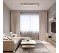 Globo Plafón LED Cinderella madera CCT 80 x 20 cm