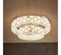 Globo Plafón LED Lidia, ámbar/transparente, cristal, CCT, atenuable EC:EPREL:2524690