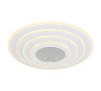 Plafón LED redondo Jocelyn (50 W, Ø x Al: 50 x 6,7 cm, Blanco, Blanco cálido)