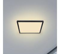 Globo Plafón LED Sapana, angular, atenuable, negro EC:EPREL:940749