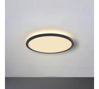 Globo Plafón LED Sapana, negro, redondo, atenuable EC:EPREL:940445