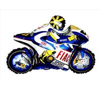 Globo Rojo Grande de Helio con Forma de Moto de Carreras de Moto GP