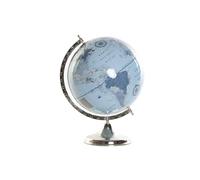 GLOBO TERRAQUEO ALUMINIO PVC 33X33X44 BRILLANTE