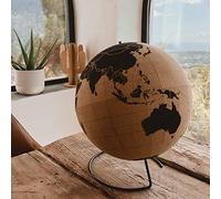 Globo Terráqueo de corcho de 25Ø, grande. Un globo terráqueo decorativo