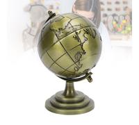 Globo terráqueo giratorio de 360 grados de aleación metálica para oficina, estudio y escuela