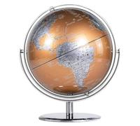 Globo terráqueo, globo geográfico giratorio de 720° con soporte metal resistente, geografía educativa for adultos, 12 pulgadas, el más nuevo for oficina