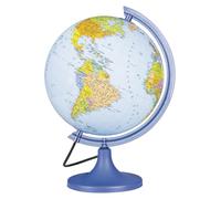 Globo terráqueo político del Danubio/Diámetro 25cm/ Mapa en alemán/Globo iluminado/Aplicación interactiva multiglobo/Material didáctico/Decoración de escritorio/Lámpara de mesilla
