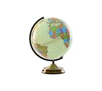 GLOBO TERRAQUEO PVC 33X32X42 CON LUZ DORADO