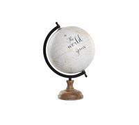 GLOBO TERRAQUEO PVC MANGO 20X20X33 LETRAS BLANCO