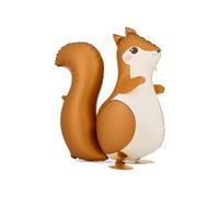 Globo XL con forma de ardilla, globo, decoración de cumpleaños, 59 x 51 cm