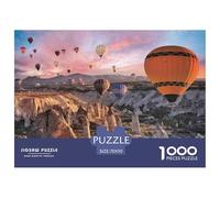 Globos Aerostáticos Puzzle de 1000 Piezas Papel para Adultos Cañón al Amanecer Juego de Puzzle 1000 Piezas Relajación Enfoque 70x50cm/1000pcs