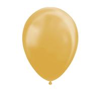 Globos Ballonnen Metallic Goud 30cm, 10st. (Importación USA)