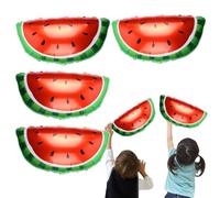 Globos con forma de frutas,Globos de frutas - 4 globos de papel de,Verano Tropical Fresa Sandía Jumbo, Accesorios Fotográficos para Cumpleaños Revelación de Género de Boda