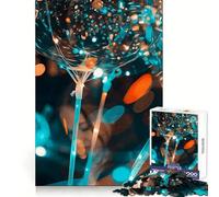 Globos con Luces LED, Rompecabezas de 1000 Piezas para Adultos, Rompecabezas Que estimulan la Mente, Resistentes a la decoloración, Juego Divertido para el hogar y la Noche (38x26cm)