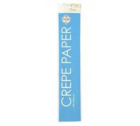 Globos Crepe Paper 250 x 50 cm Light Blue (Importación USA)