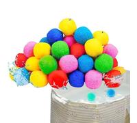Globos De Agua Reutilizables - 60 Piezas De Juguetes Recargables Coloridos Absorbentes Reutilizables - Pelotas Playeras Veraniegas | para Niños Pequeños Interior Piscina Playa Mar Lago Estanque Jardín