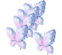 Globos de Aluminio Mariposa 5 Piezas para Decoración de Fiesta