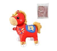 Globos de Año Nuevo | Decoración Inflable Para 2026 - Globos Inflables de Caballo Decoración para | Para Festival De Primavera Vacaciones Graduación Niños Exterior Hogar Jardín Sala De