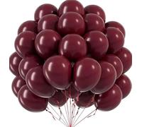 Globos de color rojo vino 100 pcs