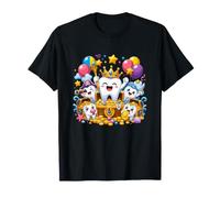 Globos de Corona del Tesoro Pirata de Dientes Lindos Camiseta