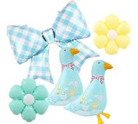 Globos de ganso azul, decoración de fiesta de cumpleaños de ganso tonto, decoración de fiesta de cumpleaños de dos gansos tontos, decoración de fiesta temática de primavera, decoración de fiesta de