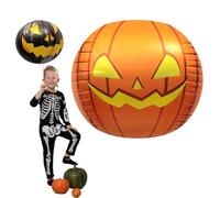 Globos de Halloween - Globos con forma de miedo para Halloween - Globo decorativo de película de aluminio para suministros de fiesta, decoración de tiendas y escaparates