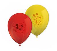 Globos de látex con diseño de Mickey Mouse, de Disney, 28 cm, Paquete de 8 , color/modelo surtido