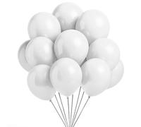 Globos de látex para decoración de bodas, fiestas de cumpleaños, 100 unidades, 25,4 cm, de la marca Wedding Decor