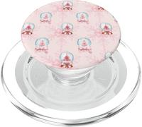 Globos De Nieve Arcos Navidad Rosa Patrón Coqueta Estética PopSockets PopGrip para MagSafe
