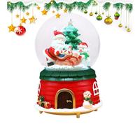 Globos De Nieve Navideños Con De Música, Linternas Navideñas De Globos De Nieve - Globo de nieve musical con luces LED | Decoraciones navideñas de globo de nieve, para niñas, mujeres, niños, mamás, hi