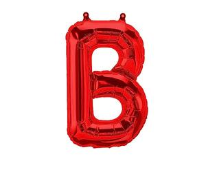 Globos de papel de aluminio con letras rojas - 40/80/100 cm para la decoración de la fiesta de cumpleaños Feliz Cumpleaños JGA Globo de Regalo Graduación Globo Gigante ABI Grande Niños (80 cm - B)