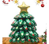 Globos de para árbol de Navidad, con temática de invierno, globos decorativos para días festivos, globo de pie 4D para árbol de Navidad, accesorio de vacaciones para decoración interior y
