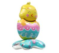 Globos de Pascua Decoración de primavera de aluminio