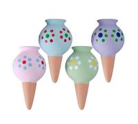 Globos de riego | Aspersores para plantas de interior - 4 unidades dispositivos autoajustables para insertar decorativos para flores en maceta de interior