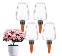 Globos de riego automático para plantas - Aspersor de liberación lenta, dispositivo automático de riego de flores - Para plantas en maceta de interior y exterior, casa, jardín, patio, terraza, balcón