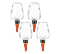 Globos de Riego Automáticos - Estacas De Riego Para Jardinería - Autorriego Insertos para Macetas | para jardinería interior y exterior, hogar, casa, jardín, patio trasero, terraza, balcón y