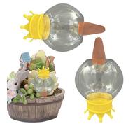 Globos De Riego Para Plantas - Bolas De Riego Para Plantas De Interior - 2 Esferas Con Pico Goteador, Accesorios De Jardinería Para Macetas De Suculentas En Hogar Y Jardín