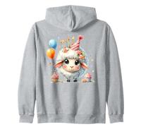 Globos de Sombrero de Fiesta de celebración de ovejas Kawaii Sudadera con Capucha