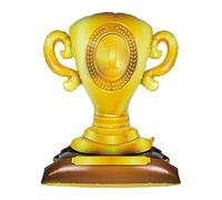 Globos de trofeos de pie, 85 x 104 cm XXL trofeos globos metalizados, globos de trofeo temática de fútbol decoración de cumpleaños, globos de helio para eventos deportivos, Copa del Mundo 2026
