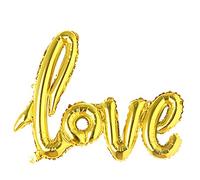 Globos gigantes multicolor con letras de amor de champán, globos de amor, decoración de boda, fiesta de San Valentín, regalo de matrimonio (dorado)