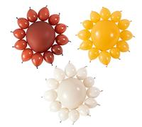 Globos Little Sunshine - Decoraciones de cumpleaños para primer viaje alrededor del sol, baby shower, sol del desierto, globos de sol bohemios, baby shower con texto "Here Comes The Son" (sol blanco)