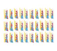 Globos mágicos de burbujas de soplado, pegamento mágico de burbujas con popote, juguete de pegamento de burbujas colorido para escuelas, fiestas, regalo de cumpleaños (30 unidades)